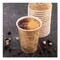 Dart Mistique Polycoated Hot Paper Cup, 12 oz., Printed, Brown, PK1000 412MSN-0029 - alternate 4
